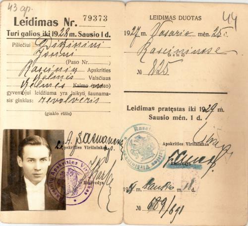 Dikinis Jonas-1928